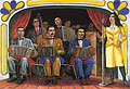 La orquesta típica, 1940, repintada en 1975