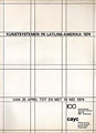  Kunstsystemen in Latijns-Amérika 1974