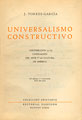 Torres García. Universalismo constructivo