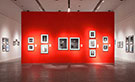 Vista de la sala de exposición