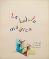 Yente. Portadilla del libro de artista La Batuta mágica, 1949