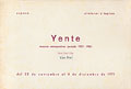 Invitación. Yente. Composiciones figurativas. Óleos, Van Riel, 1971