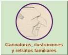 Caricaturas, ilustraciones y retratos familiares